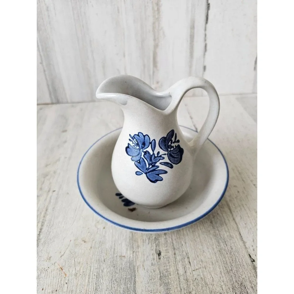 Pfaltzgraff mini milk jug picture‎ water decor home